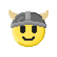 R74n emoji helmet viking emojis Sticker