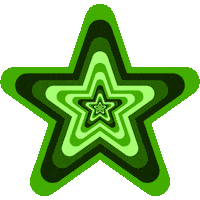 excited star struck Sticker