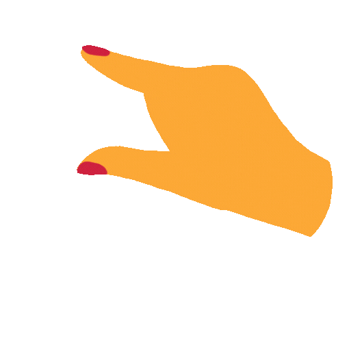 Hand Rotate Sticker
