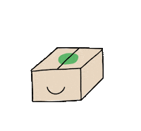 Ohmygouter gift box unboxing cadeau Sticker