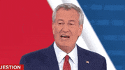 election2020 cnn town hall bill de blasio 2020 campaign GIF