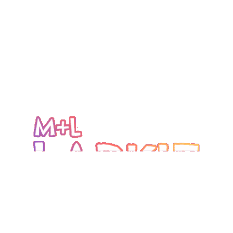 M L Sticker by Maple and Lark