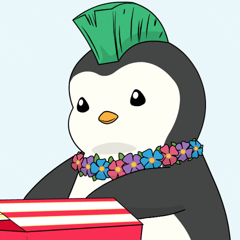 Fun Christmas GIF by Pudgy Penguins
