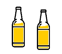 Beer Cheers Sticker by 247GRAD