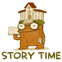 Story Library Sticker by Tundra