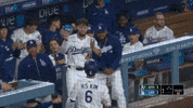 Celebrate Los Angeles Dodgers GIF by MLB