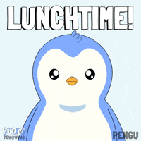 Hungry Lets Eat GIF by Pudgy Penguins