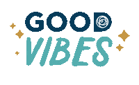 Happy Good Vibes Sticker by Onelife Studio