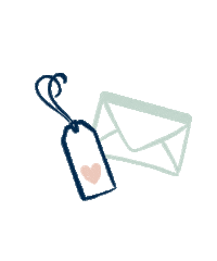 Envelope Gifting Sticker by Sherbet Creations