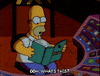 Season 3 Book GIF by The Simpsons
