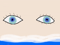 Blue Eyes GIF by Barbara Pozzi