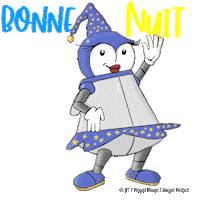 Night Robot Sticker by Royalrivermusik