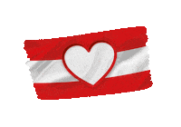 Flag Austria Sticker by HOFER Österreich