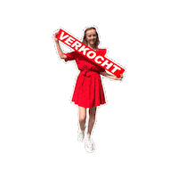 Verkocht Sticker by Straf Vastgoed