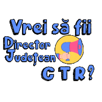 Vrei Sa Fii Director Judetean Ctr Sticker by CTRomania