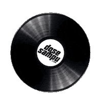 Sticker Spinning Sticker by DJ John Vincent