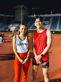 UJAMU fitness run running health GIF