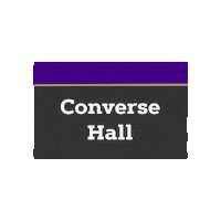 Converse Dorm Life Sticker by James Madison University