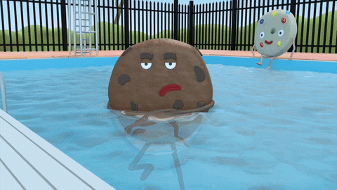 pool swimming GIF by SVA Computer Art, Computer Animation and Visual Effects