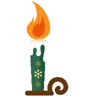 Candle Candlestick Sticker by City of Kitchener