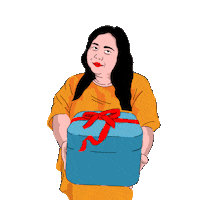 Anwadipa_ kiss surabaya hadiah kotakami Sticker