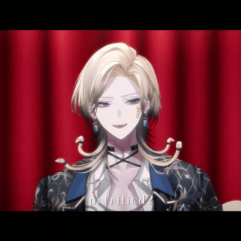 Vtuber Curtain Close GIF
