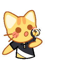 In Love Cat Sticker by Sunway Echo Media