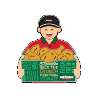 Sticker by Borenos Fried Chicken