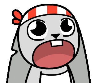 Pirate Talking Sticker