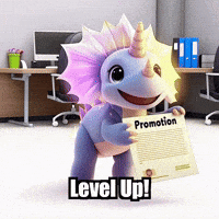 Level Up Success GIF by Divineasaur