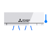Mitsubishi_Electric_France ac clim mitsubishi electric climatisation Sticker