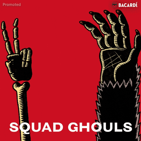 Halloween Rum GIF by Bacardi