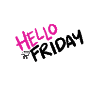 Its Friday Sticker by Etukart