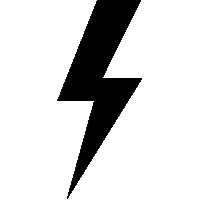 Lightning Bolt Skincare Sticker by Legendary Spa