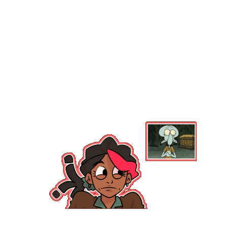 Awkward Cringe Sticker by Cabblow Studios