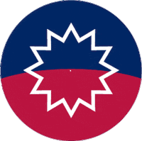 Freedom Day Flag Sticker by Fuse Fundraising