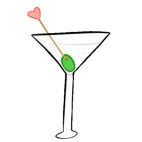 alinnerodrix heart drink cheers friday Sticker