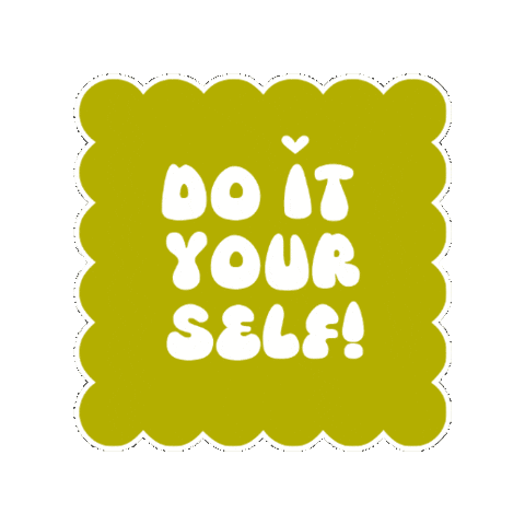 Do It Yourself Sticker