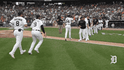 Happy Major League Baseball GIF by Detroit Tigers