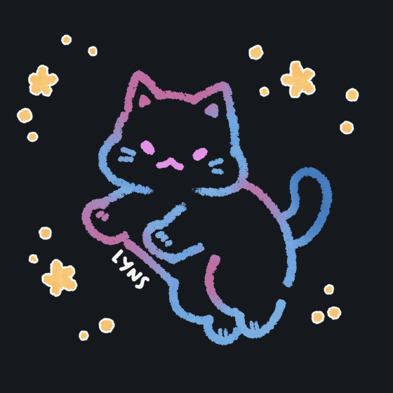 Black Cat GIF by Steggy