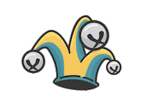 chillboysinthehood jester hat chillboysinthehood chill boys in the hood chill boys Sticker