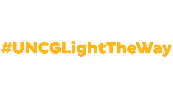 Light The Way Sticker by UNCG