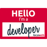 Code Hello Sticker by Locaweb