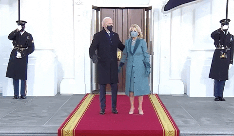 Joe Biden Inauguration GIF by GIPHY News