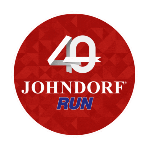 johndorfventurescorp giphyupload run funrun johndorfrun Sticker