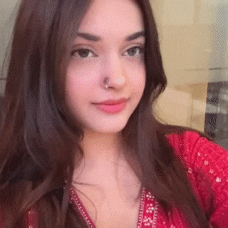 Pretty Pink Soft Smile GIF