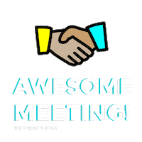 europecongress awesome handshake ec mce Sticker