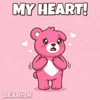Scared Aww GIF by BEARISH