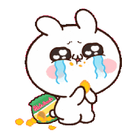 Tears Eating Sticker