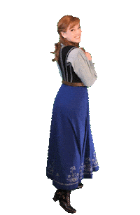Frozen Anna Sticker by Stage Entertainment